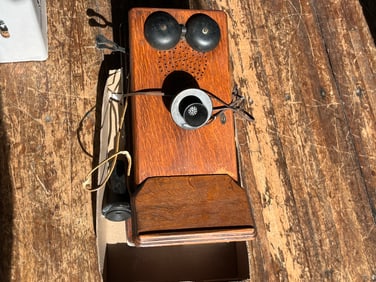 Stromberg-Carlson Crank Phone Converted to Radio