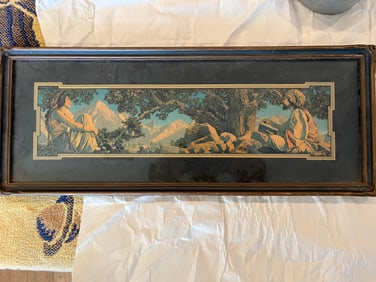 Art Deco Original MAXFIELD PARRISH RUBAIYAT OF OMAR KHAYYAM