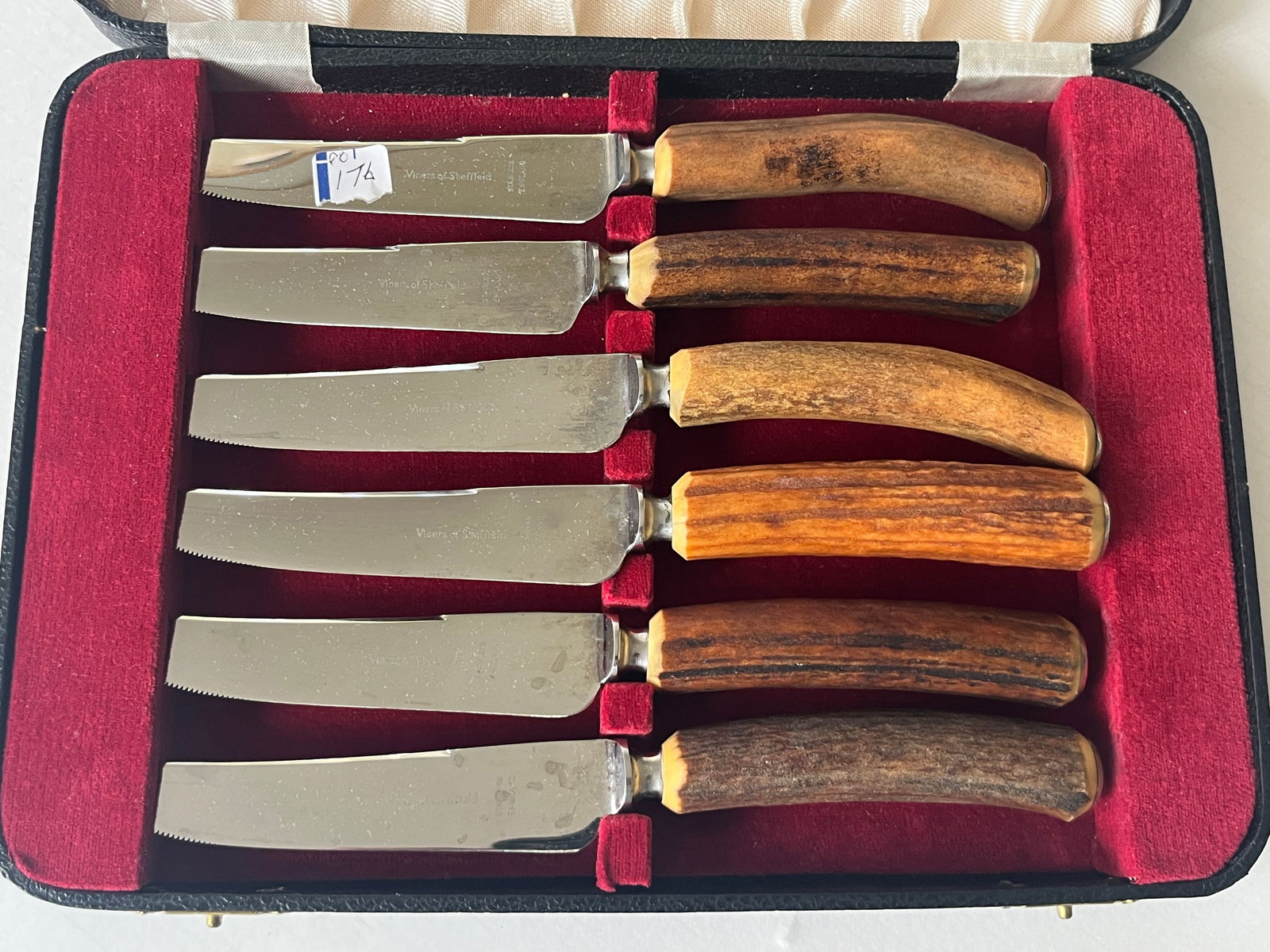 VTG Antler Steak Knive Set (1 of 4)