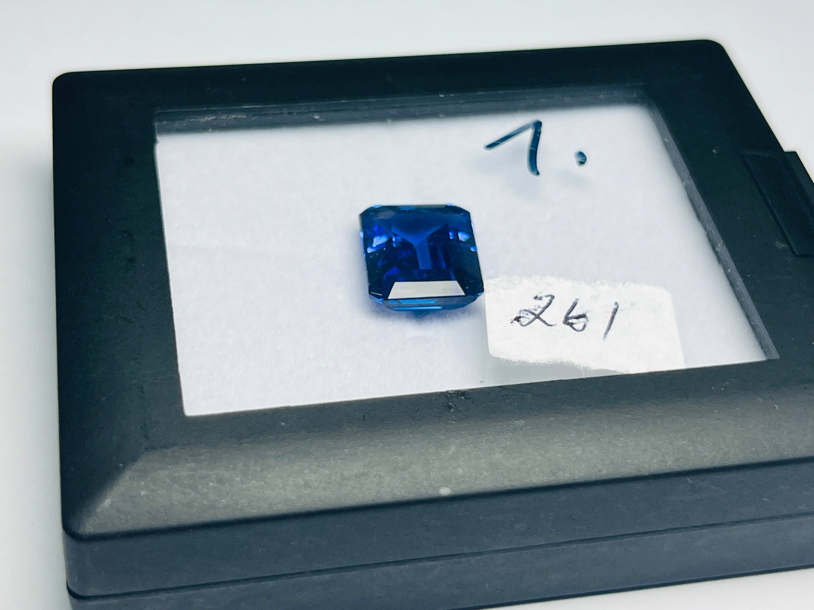 8.26ct Tanzanite Loose Stone: Loose Stone, 8.26ct Emerald Cut Tanzanite 13x11mm