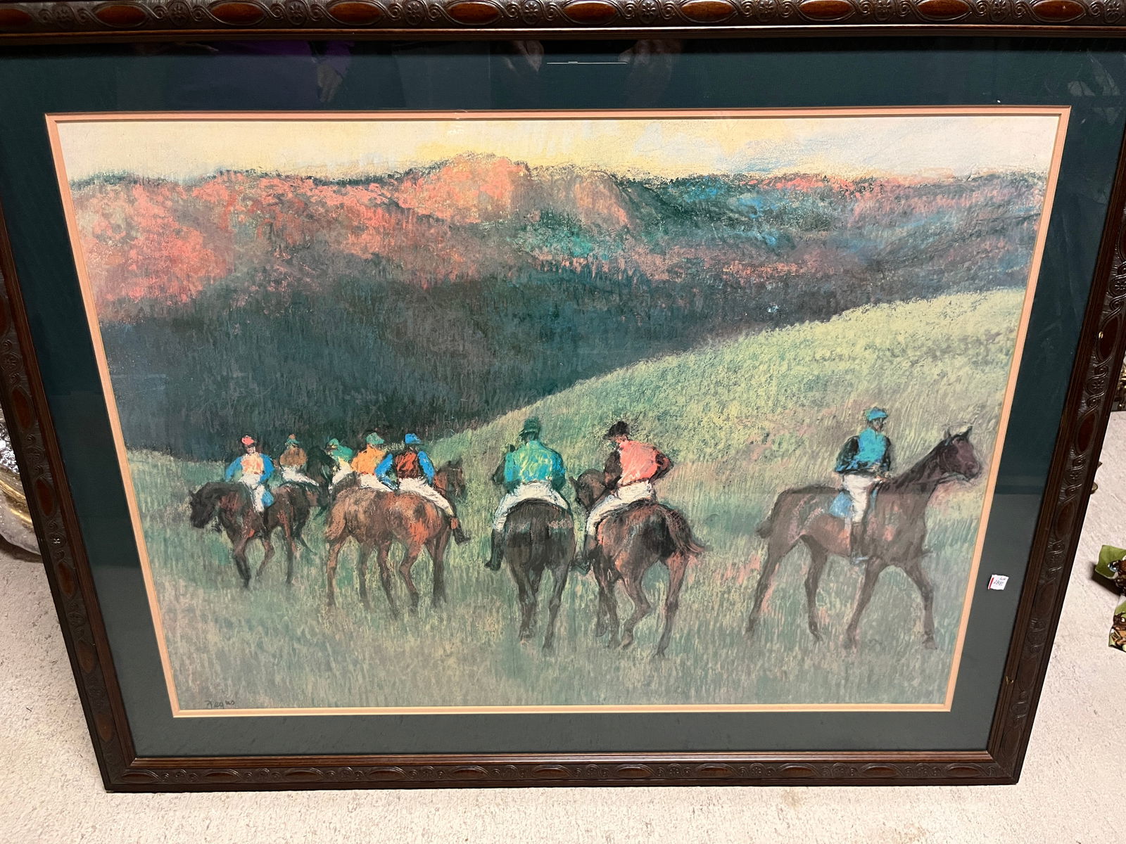Degas Print 'Polo Jockeys' (1 of 3)