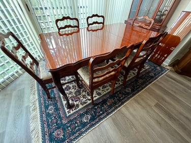 VTG Cherrywood Dining Rm. Table/Chairs