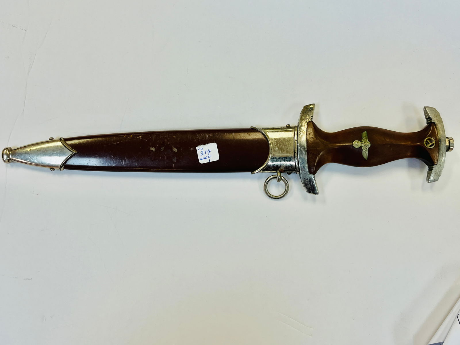 WW11 German Nazi Dagger: WORLD WAR II NAZI German OFFICER'S DAGGER C.1940