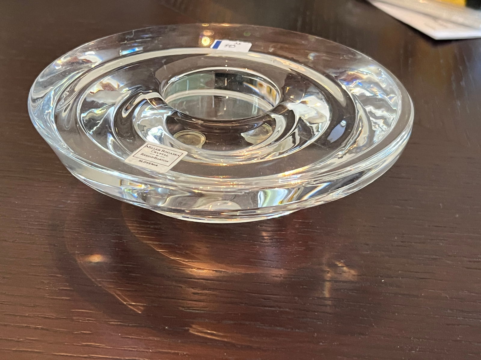 Miller Rogaska Crystal Tea Light Candle Holder (1 of 3)