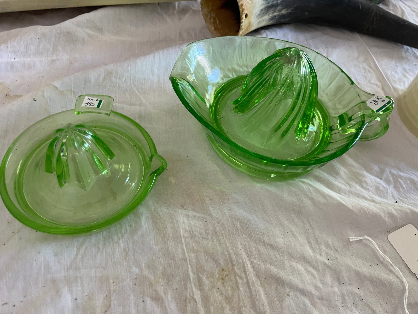 2-Vaseline Glass Juicers (1 of 3)