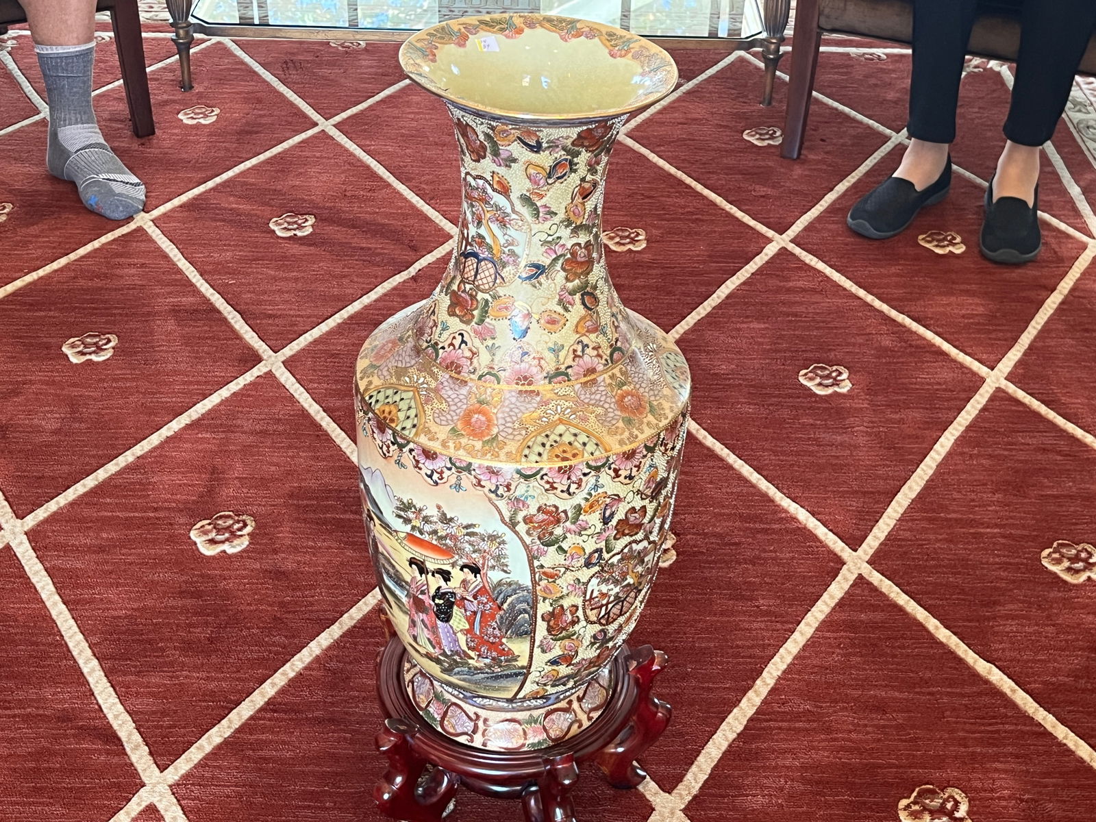 Satsuma Floor Vase (1 of 5)