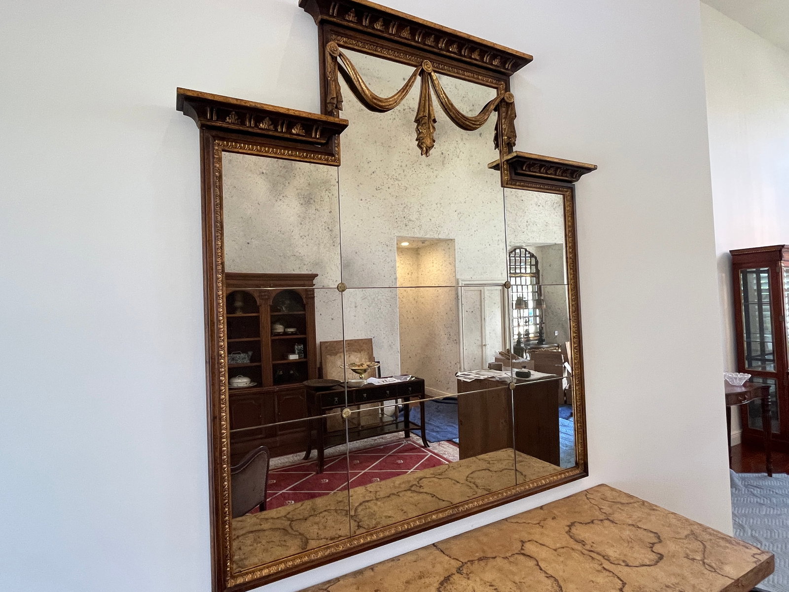 LaBarge Neoclassic Wall Mirror (1 of 3)