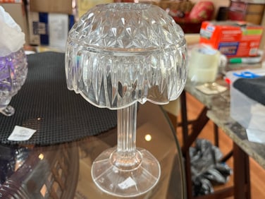 Cut Glass Votive Nite Light