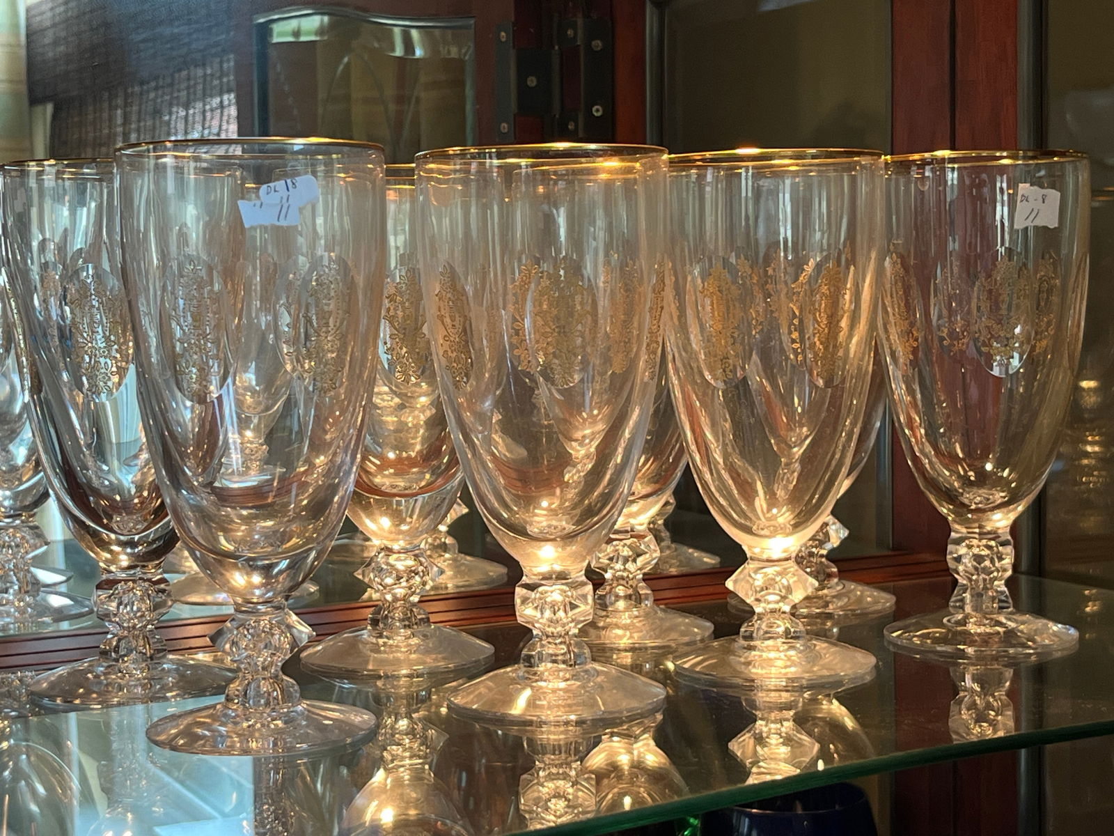 8-Gold Band Tiffin Palais Versailles Glasses (1 of 3)