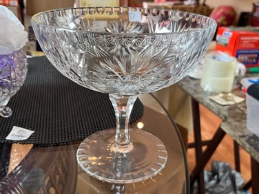 Cut Crystal Compote