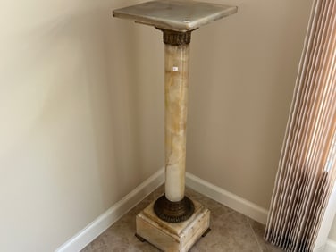 Alabaster Pedestal