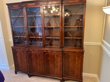 Georgian Style China Cabinet