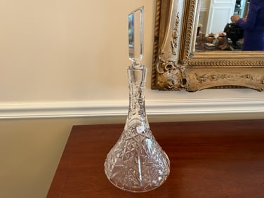 Cut Crystal Decanter