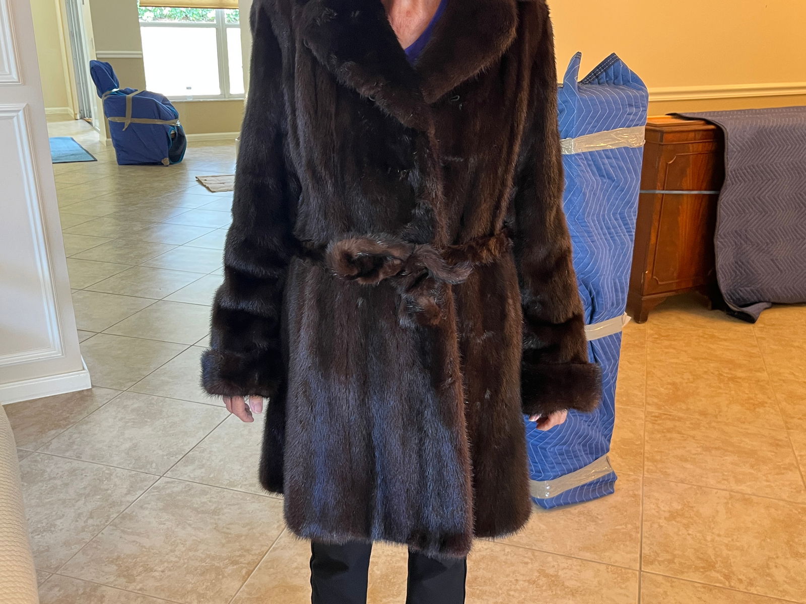 Dr,Natural Mink 3/4 Coat (1 of 5)