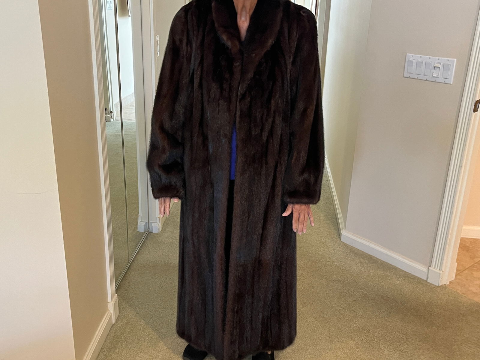 Full Length Mink Coat (1 of 6)
