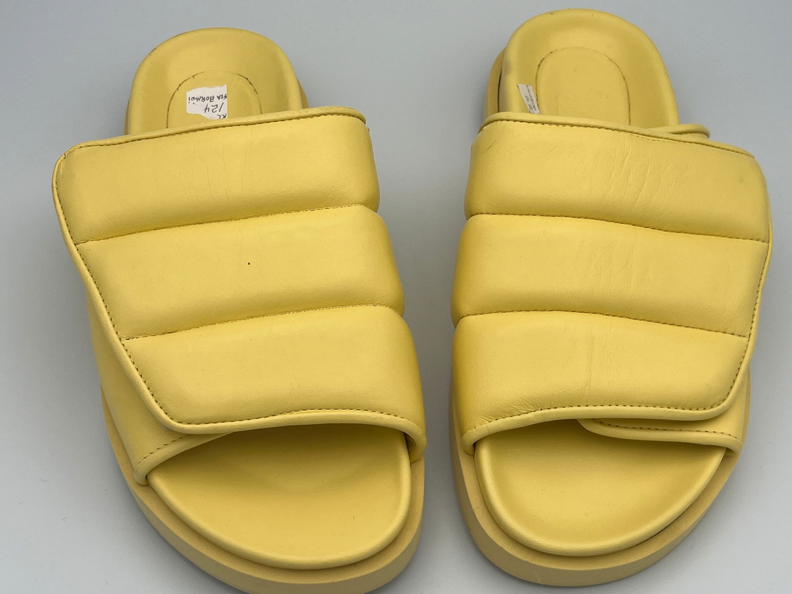 Gia Borghini Leather Flip Flops (1 of 4)