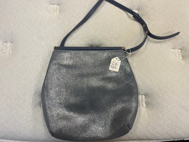 Sondra Roberts Metallic Gray Handbag