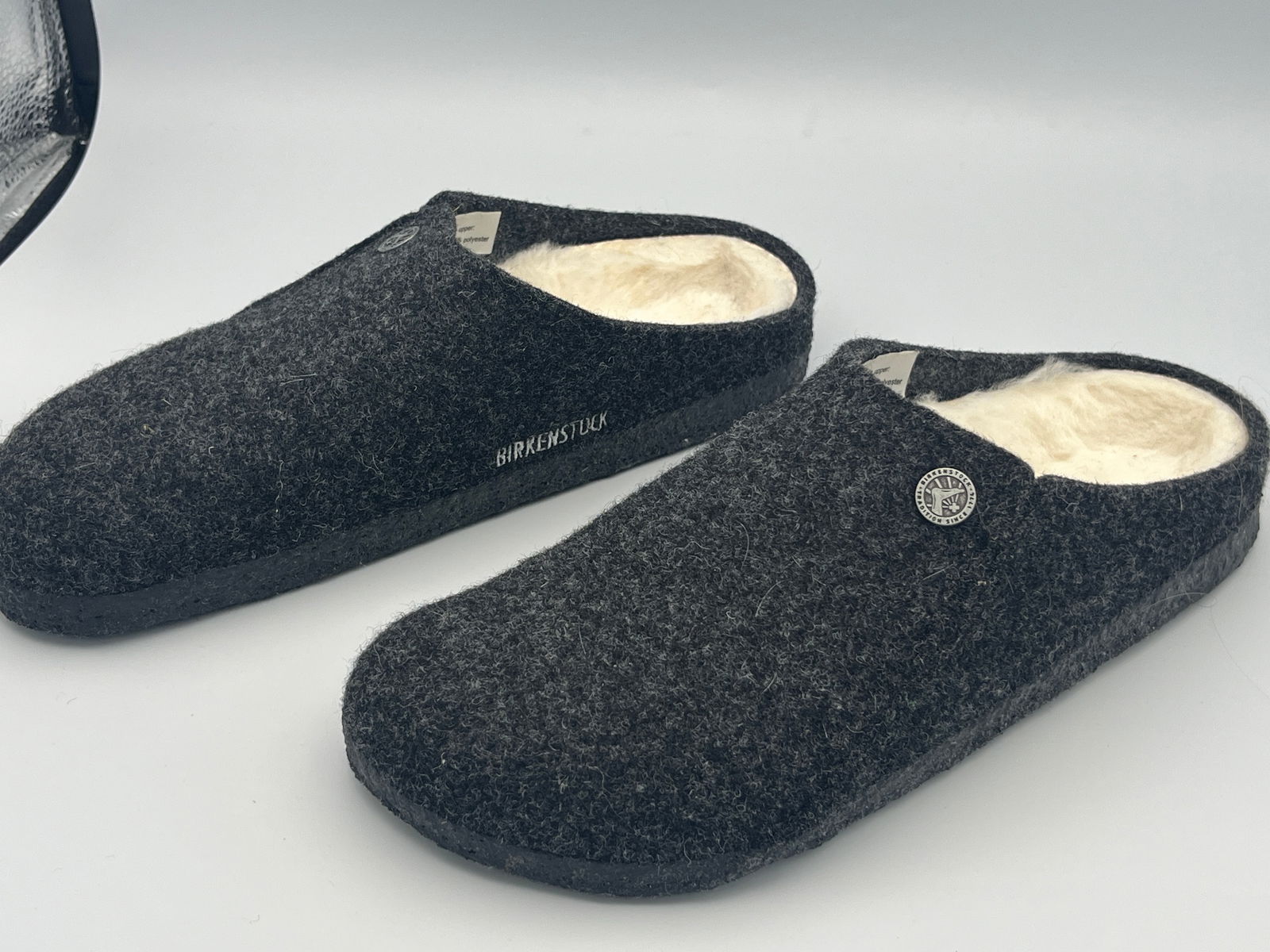 Birkenstock Slippers: Birkenstock Lined Slip in Slippers size 38 or US size 7