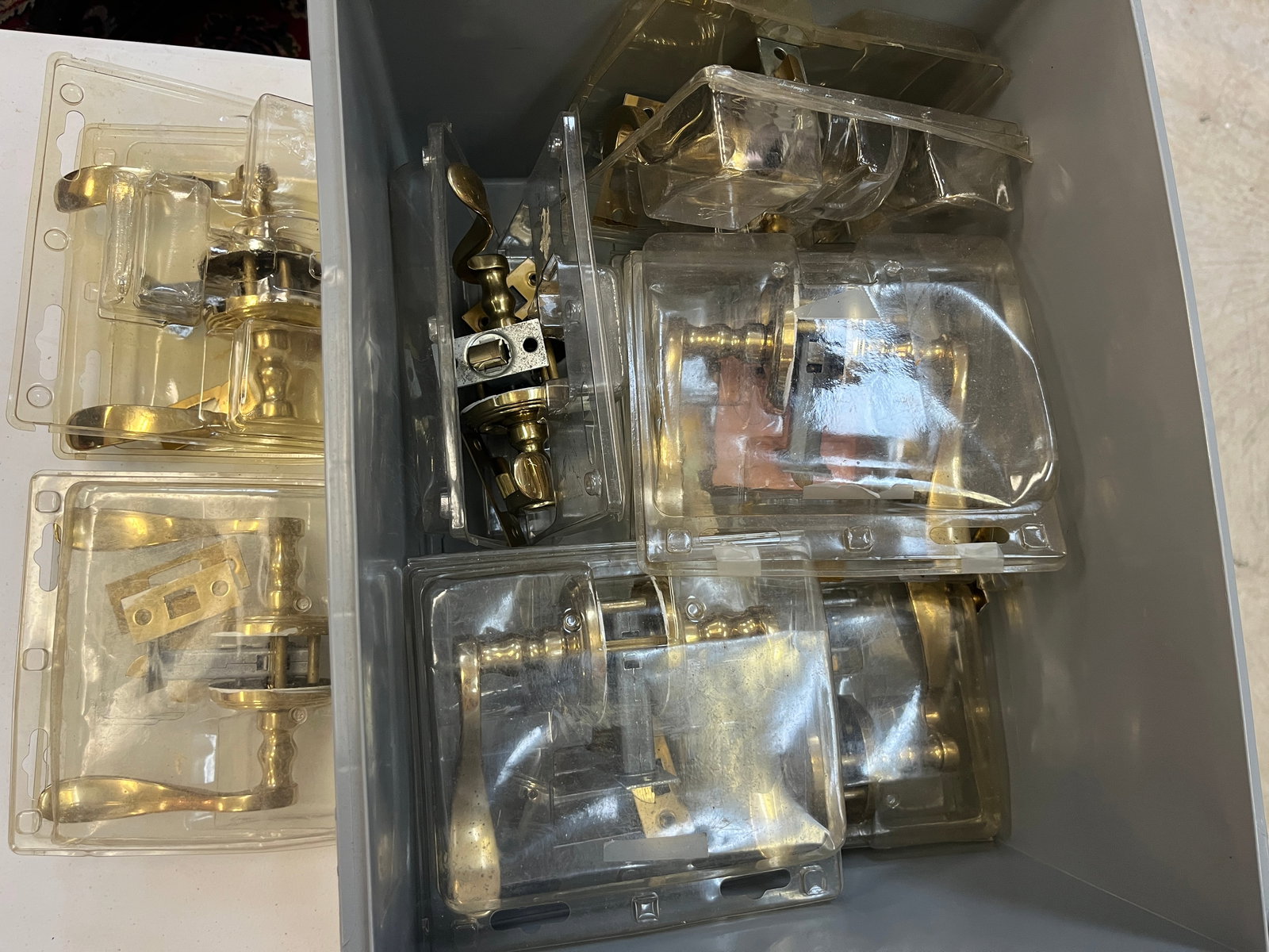 Box Interior Door Lever Handles: Box Full of Interior Door Lever Handles
