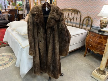 Full Length Beaver Coat