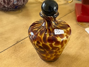 Tortoise Shell Perfume Bottle