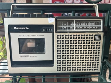 VTG Panasonic FM/AM Radio Casette Recorder