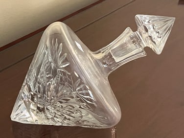 Cut Crystal Decanter