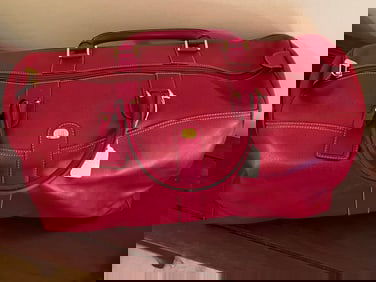 Red Dunhill Travel Bag