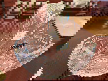 Cut Crystal Basket