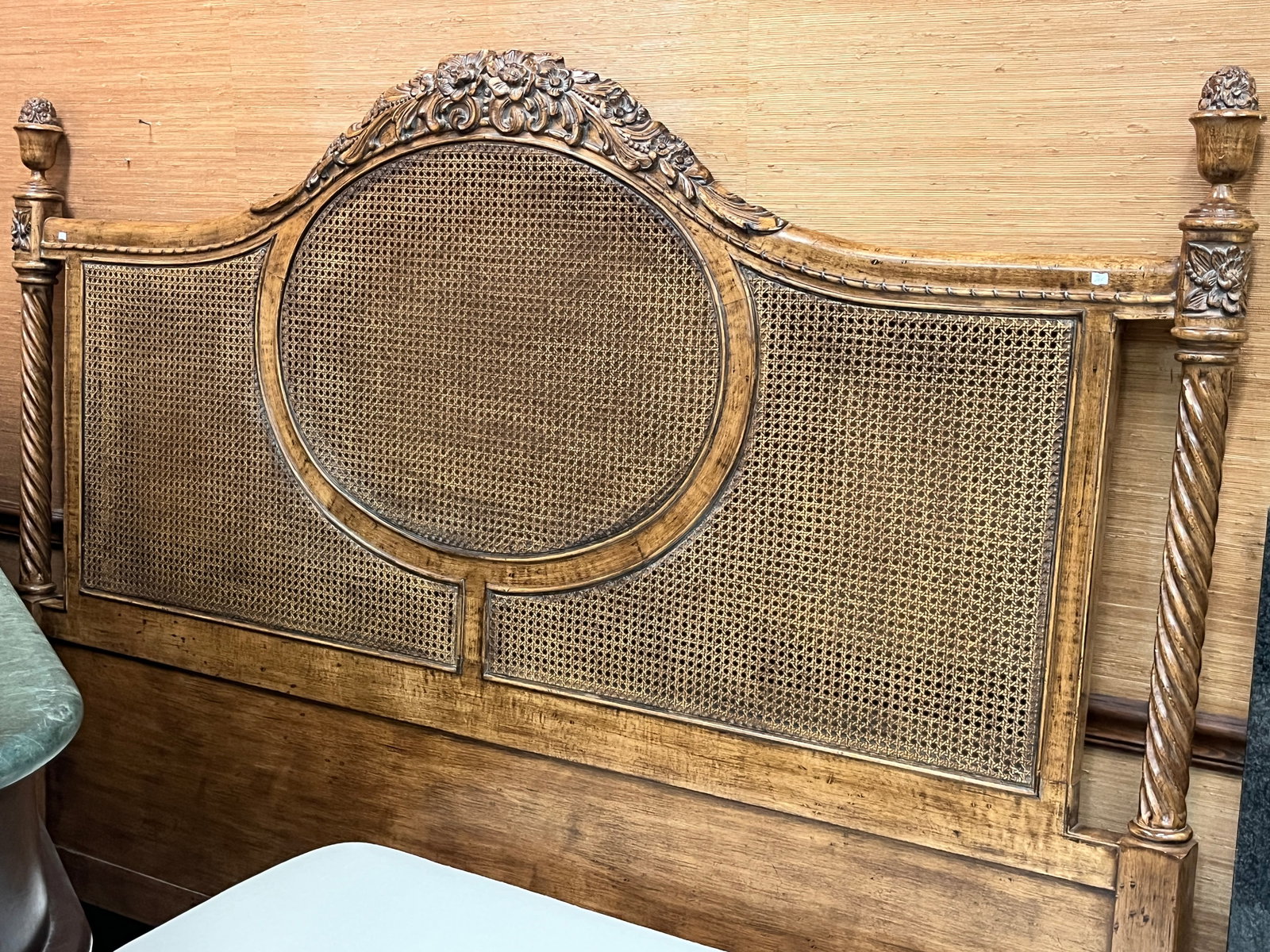 Cane Back King Headboard (1 of 3)