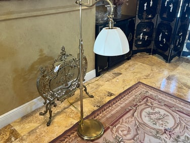Brass Floor Lamp