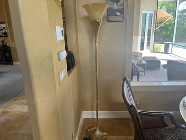 Brass Floor Lamp