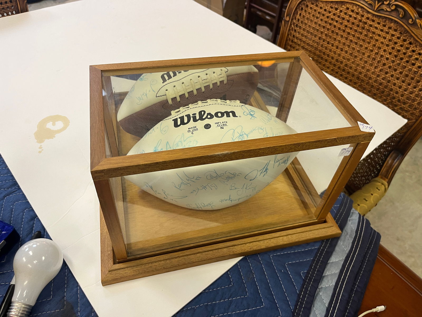 Cleveland Brown signed Football (1 of 9)