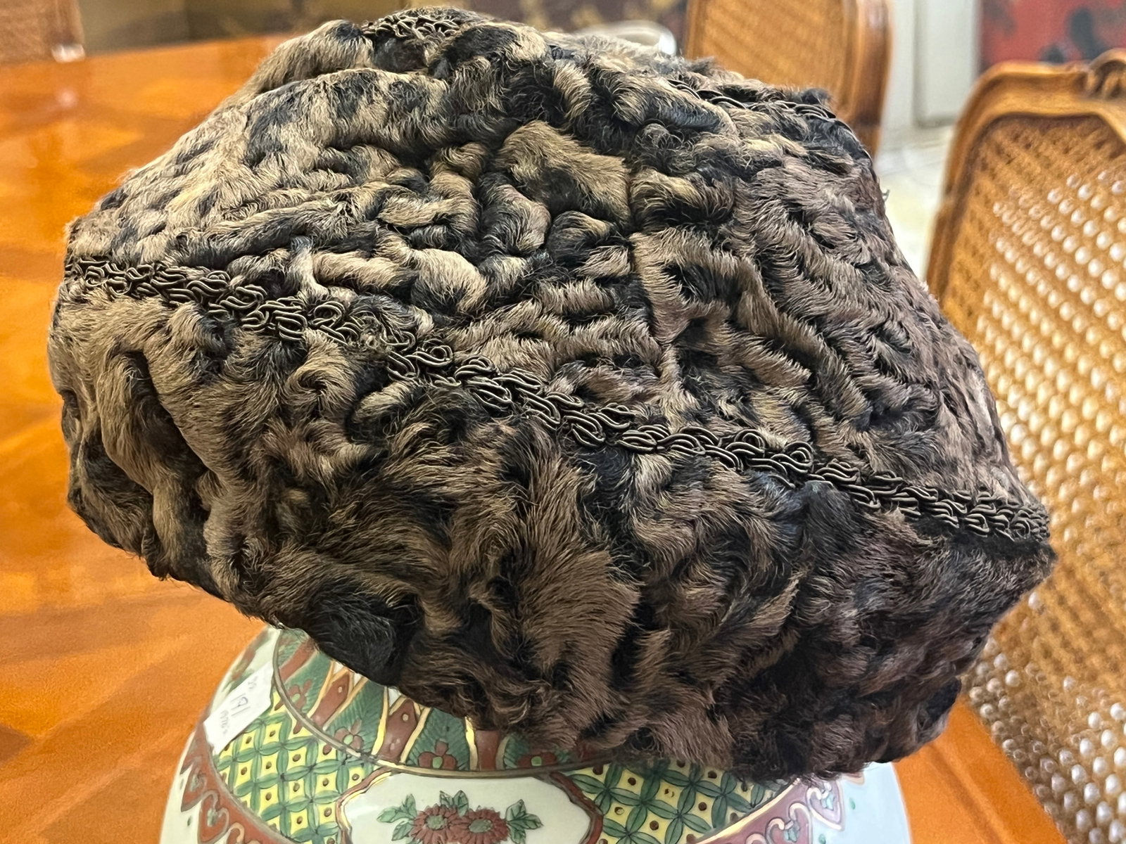 VTG Sheared Mink Hat for MADAME LAURIES: VTG Sheared Mink Hat for MADAME LAURIES