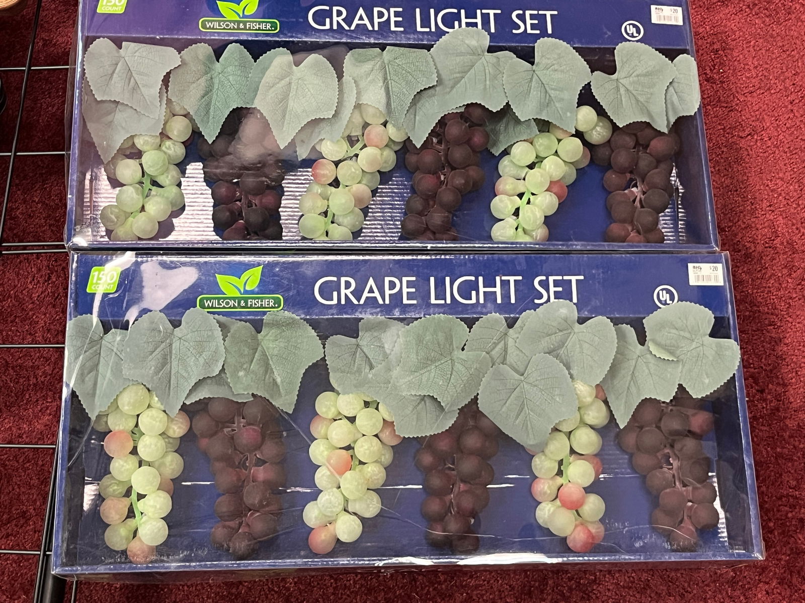 2-Bx/s Grape Cluster Light Sets (1 of 1)