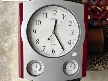 Movebest Barometer Clock