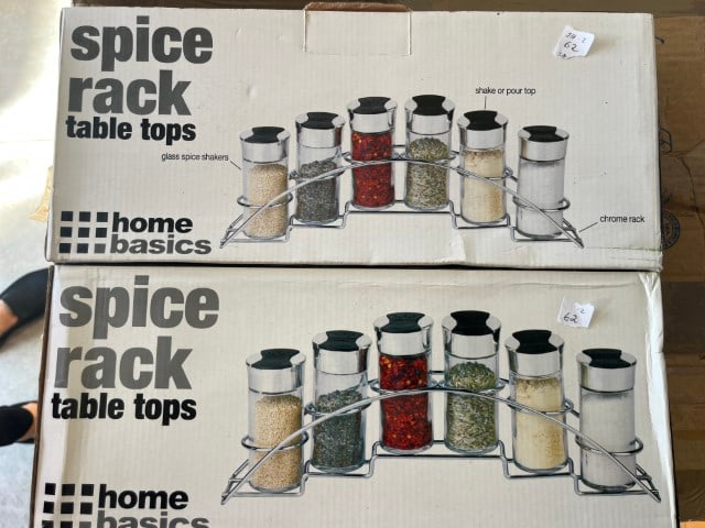 2-Spice Racks w/Jars (1 of 1)