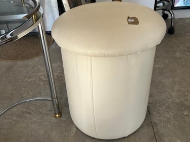 Cream Color Vanity Stool