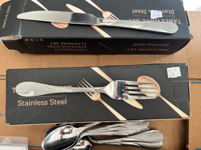 2-Boxes, 8place Set Stainless Flatware (1 of 2)