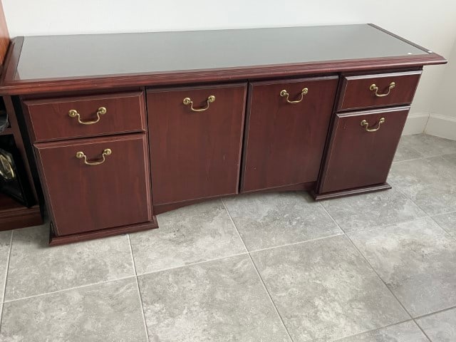 Mahogany Credenza (1 of 2)