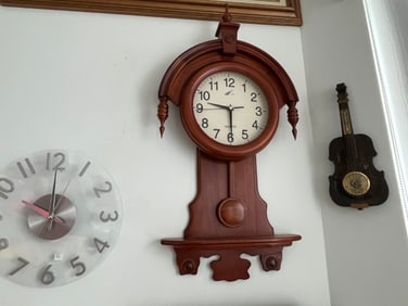 Cherrywood Wall Clock,