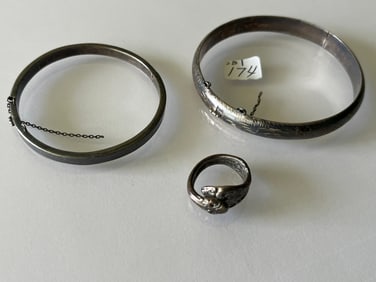 Bag VTG Sterling Jewelry