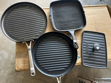 4-Grilling Items (3-pans/1-press)