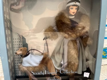 Society Hound Barbie 2000 – Limited Edition Greyhound Dog MINT Collector's Dream