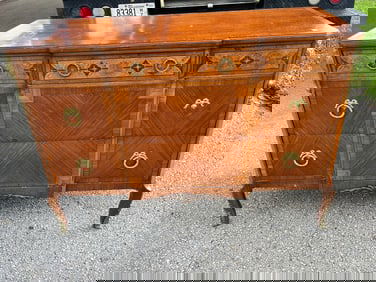 French Mahogany Inlaid Dresser
