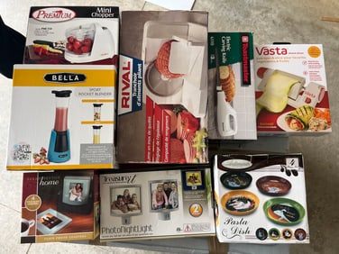 8-Various Boxes Kitchen Items