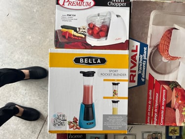 8-Various Boxes Kitchen Items