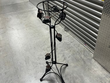 Metal Grape Plant Stand