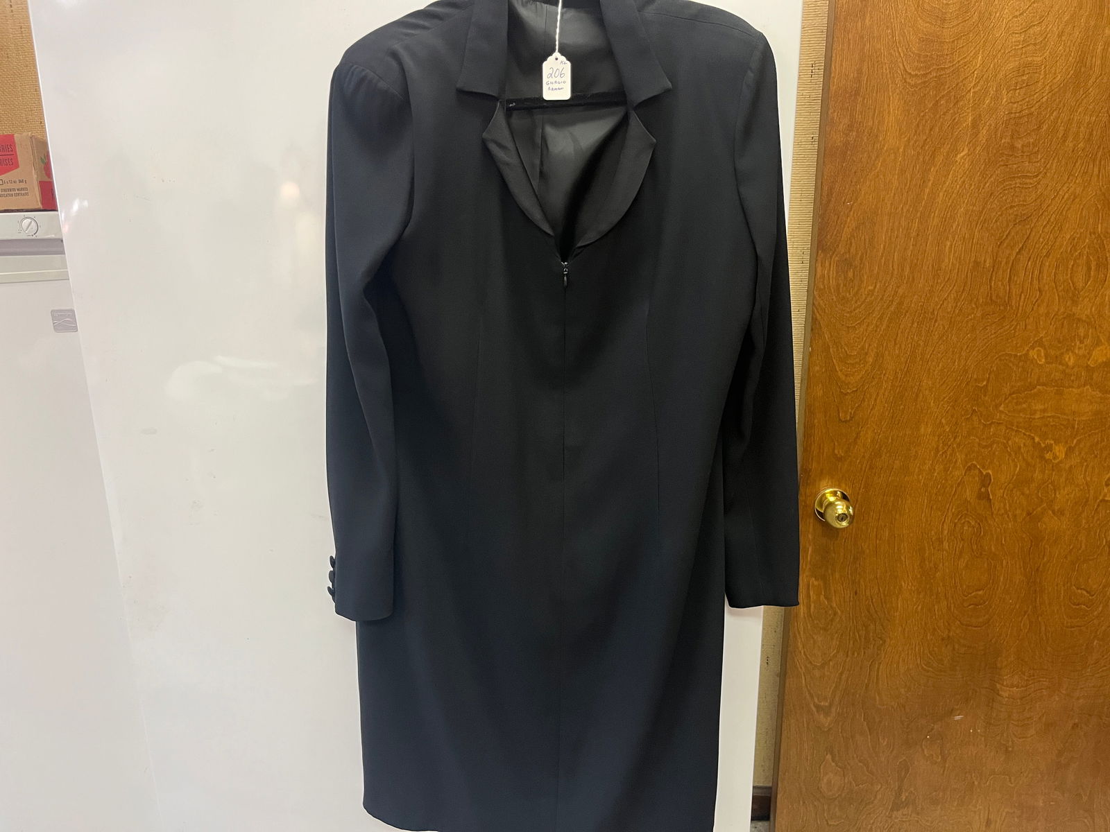 GIORGIO ARMANI Le Collection Black Dress: GIORGIO ARMANI Le Collection Black Dress size 12