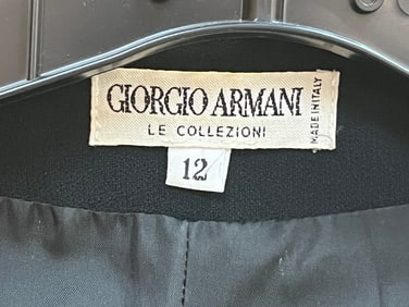 GIORGIO ARMANI Le Collection Black Dress